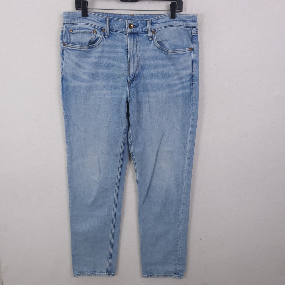 Rag & Bone Fit 2 Slim Jeans Mens 34x30 Light Wash Flynn Denim